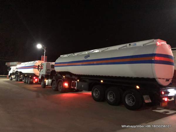 fuel tanker trailers deliver to malawi