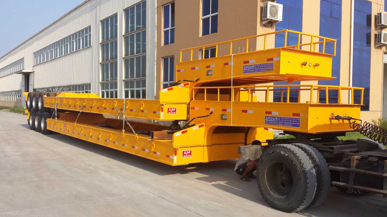 low bed truck trailer supplier