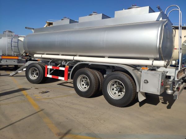 drawbar fuel tanker trailer