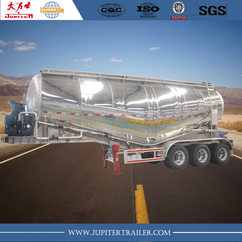 aluminum bulk cement trailer