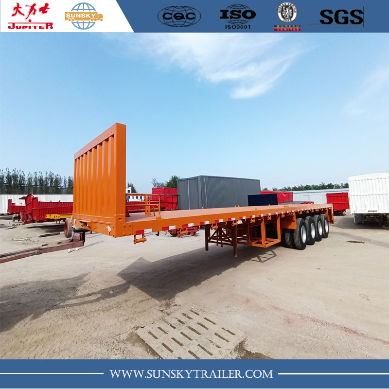 4 Axle 40FT Flatbed Trailer supplier