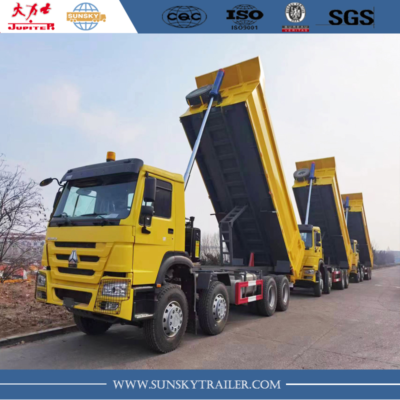 Fabricants et usine de camions à benne basculante Chine HOWO 12 roues 40  tonnes - Prix - SINOTRUCK