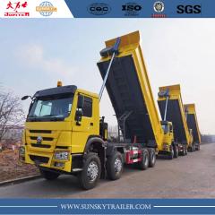371HP de Chine de marque HOWO 8 X 4 Dump Truck avec 12 roues