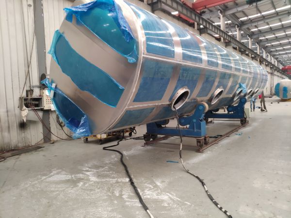 remorque de bateau-citerne de carburant en aluminium à vendre myanmar en production