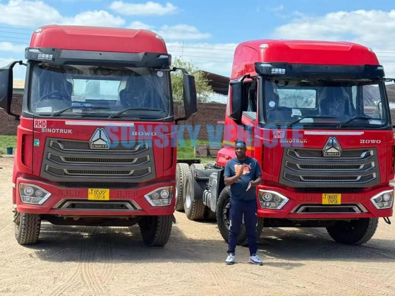Avis client : Tracteurs HAOHAN et semi-remorque à ridelles Superlink au Zimbabwe
