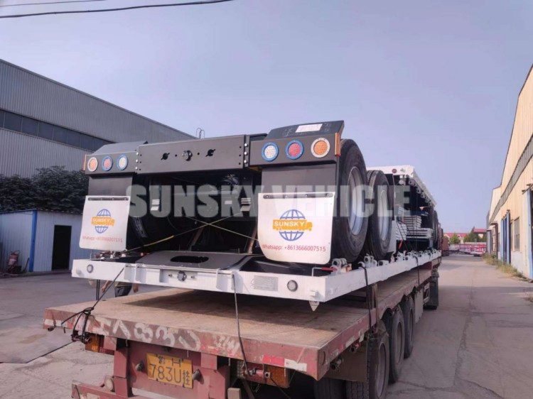 Un ensemble de remorques Super Link DropSide exportées vers le Zimbabwe