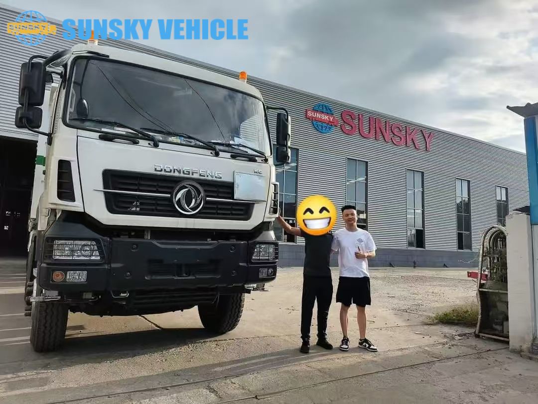 Visite d'un client zambien à l'usine de Sunsky Vehicle !