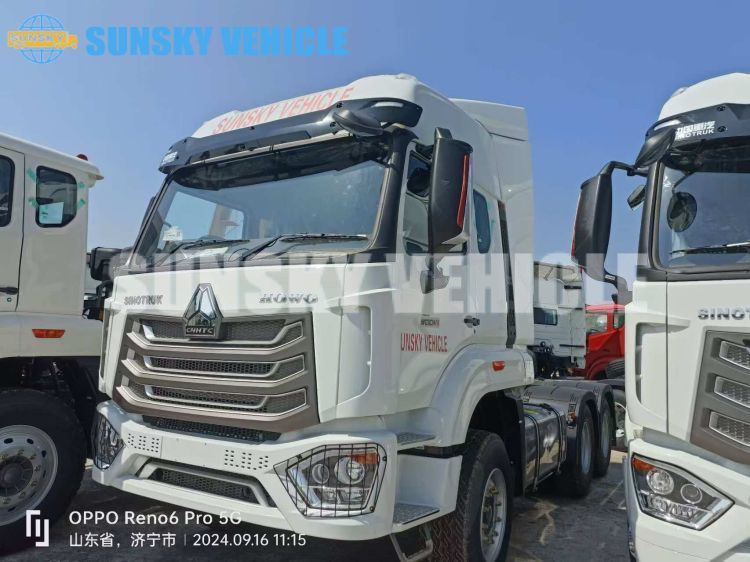 LE CAMION TRACTEUR HOWO 380HP SERA ENVOYÉ EN ZAMBIE